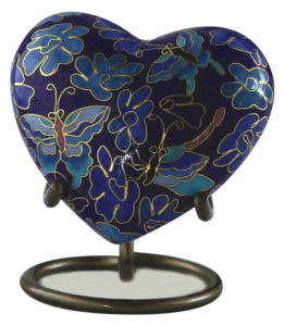 Eckels-butterfly-cloisonne-heart-833h-ks-85 - Tranquility Funeral Services